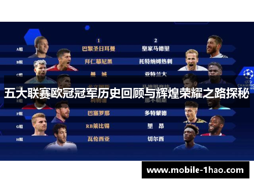 五大联赛欧冠冠军历史回顾与辉煌荣耀之路探秘 五大联赛欧冠冠军历史回顾与辉煌荣耀之路探秘
