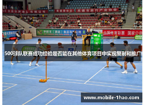 500球队联赛成功经验是否能在其他体育项目中实现复制和推广
