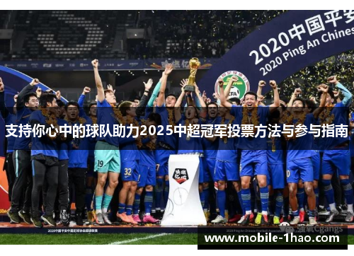 支持你心中的球队助力2025中超冠军投票方法与参与指南 支持你心中的球队助力2025中超冠军投票方法与参与指南