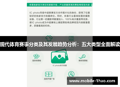 现代体育赛事分类及其发展趋势分析：五大类型全面解读