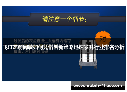飞汀杰蔚阀敏如何凭借创新策略迅速攀升行业排名分析 飞汀杰蔚阀敏如何凭借创新策略迅速攀升行业排名分析