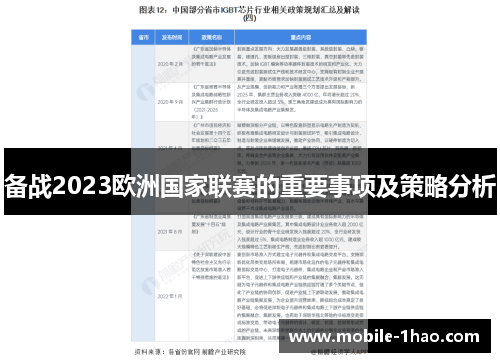 备战2023欧洲国家联赛的重要事项及策略分析