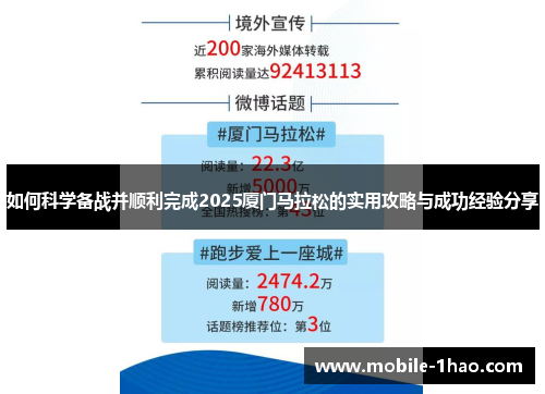 如何科学备战并顺利完成2025厦门马拉松的实用攻略与成功经验分享
