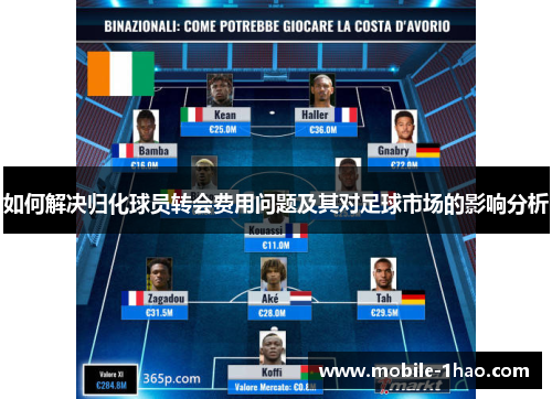 如何解决归化球员转会费用问题及其对足球市场的影响分析